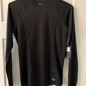 NWT Outdoor Research Alpine Onset Merino 150 Crew (Women’s | Black | Small)